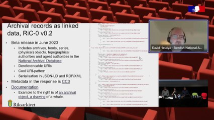 Journée d'études : Implémentations de Records in contexts - 10/22 - Session 2 - les implementations de RIC au sein des institutions