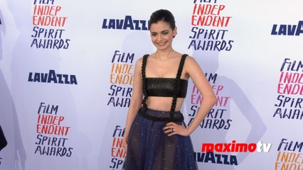 Aria Mia Loberti 2024 Film Independent Spirit Awards Blue Carpet