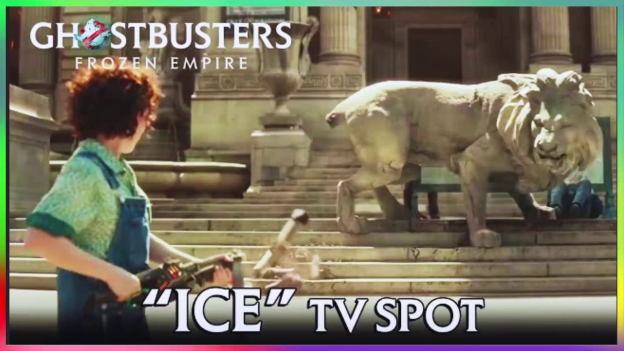 GHOSTBUSTERS FROZEN EMPIRE   'ICE' TV SPOT TRAILER  GetMoviesHD