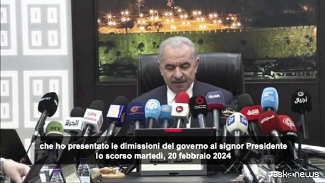 M.O., premier palestinese presenter? dimissioni ad Abu Mazen