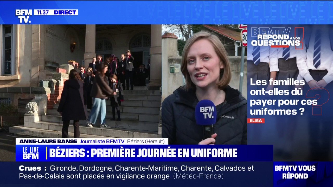 Béziers: les familles ont-elles dû payer pour les uniformes à l'école? BFMTV répond à vos questions