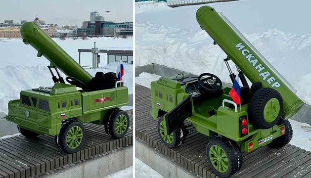 ビデオ：ロシアで子供用のイスカンデルミサイルシステムの販売が開始された