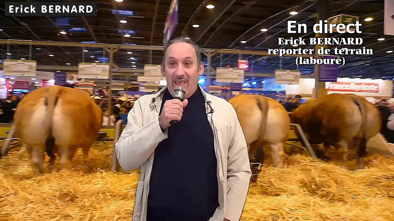 En direct du Salon de l'agriculture - Ca bouge !!!