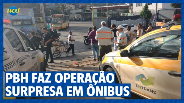 Ônibus em BH: fiscais fazem operação surpresa em garagem