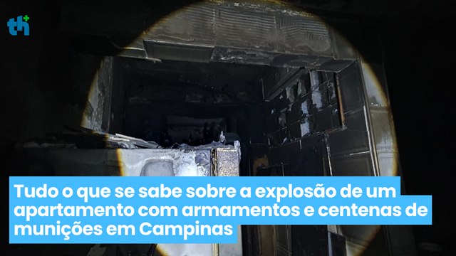 Tudo o que se sabe sobre a explosão de um apartamento com armamentos e centenas de munições em Campinas