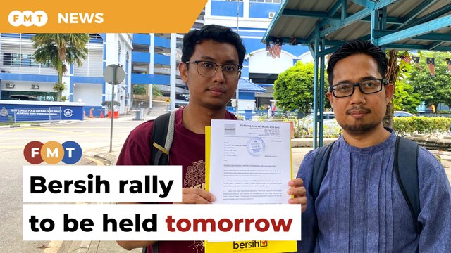 Bersih rally set to proceed tomorrow