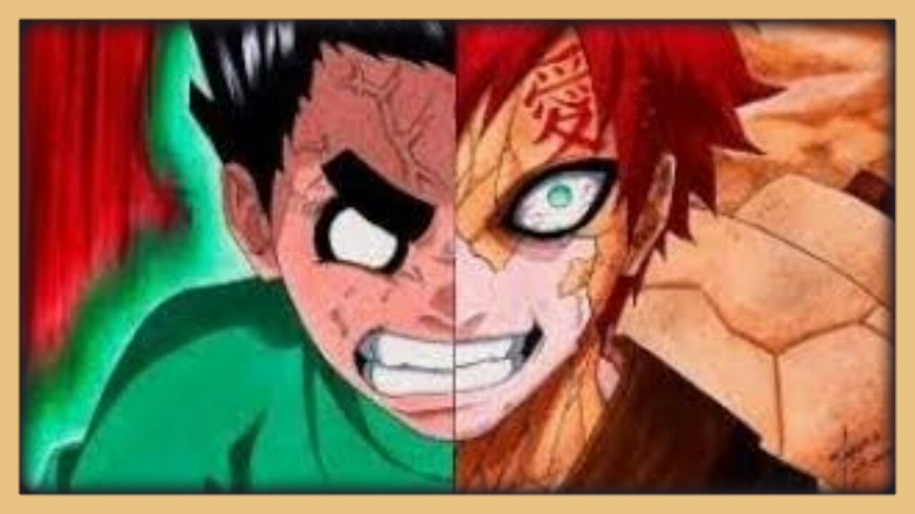 Rock Lee vs Gaara  | Momentos De Naruto XD