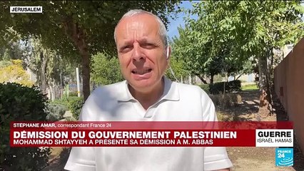 Le gouvernement palestinien remet sa démission au président Abbas
