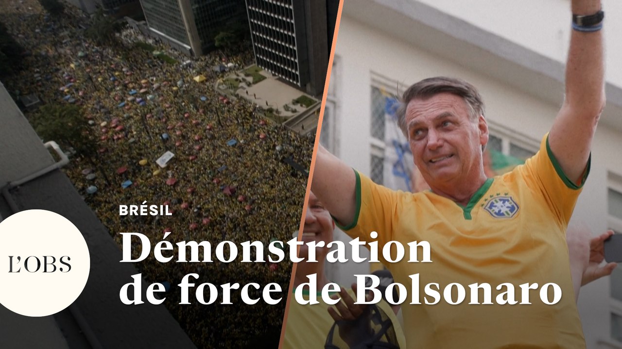 Pour soutenir Bolsonaro, des milliers de Brésiliens manifestent à Sao Paulo