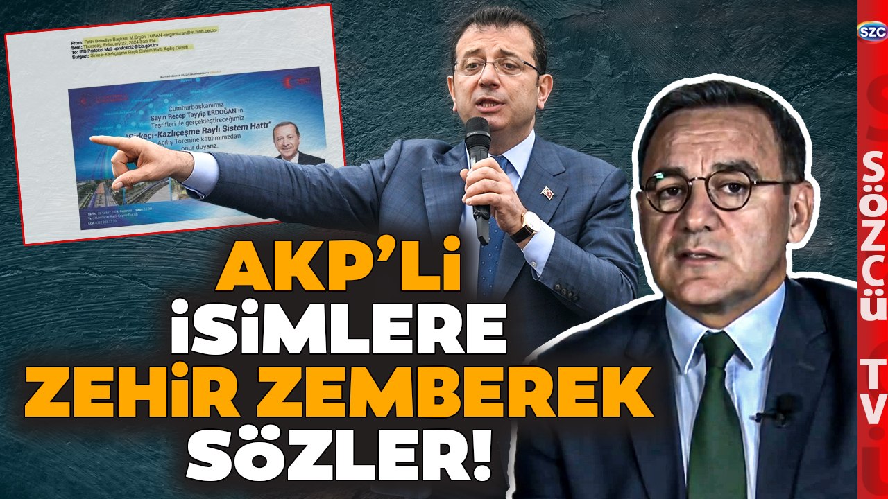 Ekrem İmamoğlu Davetiyeyi Gösterdi Ayar Bozdu! Deniz Zeyrek AKP'li İsimleri Topa Tuttu