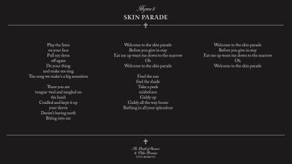 Etta Marcus - Skin Parade (Lyric Video)