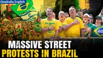 Protest Breaks Out In Brazil In Support Of Former President Jair Bolsonaro| Oneindia News