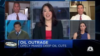 Guy Adami Discusses OPEC+ Making Deep Oil Cuts