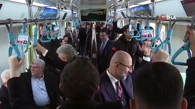 Sirkeci-Kazlıçeşme Raylı Sistem Hattı açıldı! İlk sürüşü Cumhurbaşkanı Erdoğan gerçekleştirdi
