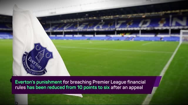 Breaking News - Everton punishment reduced after appeal