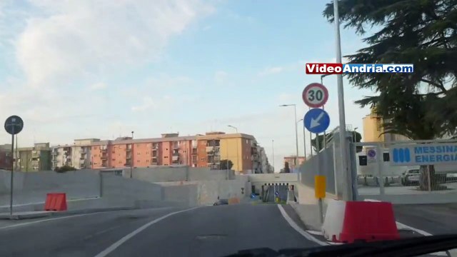 Ecco il viaggio su via Andria in auto, è un emozione ripercorrerla dopo anni senza passaggio a livello , il video da Barletta