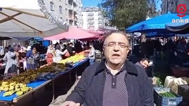 Sezgin Tanrıkulu: “Biberin kilosu 60 lira, domatesin kilosu 30 lira, soran almadan devam ediyor, alan yarım kilo ancak alabiliyor”