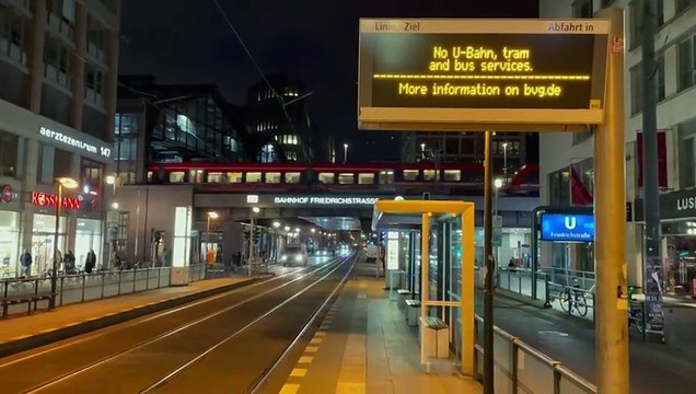 Streiks im Nahverkehr in Deutschland bis Ende der Woche