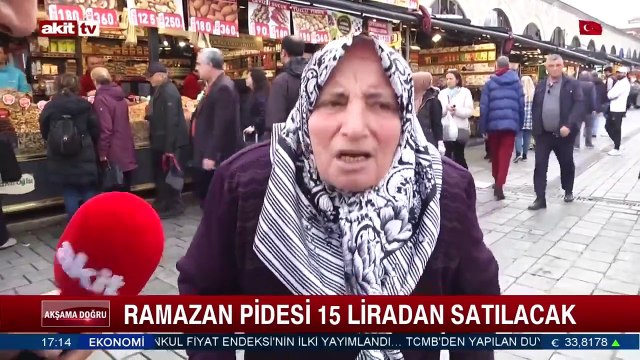Ramazan pidesi 15 liradan satılacak