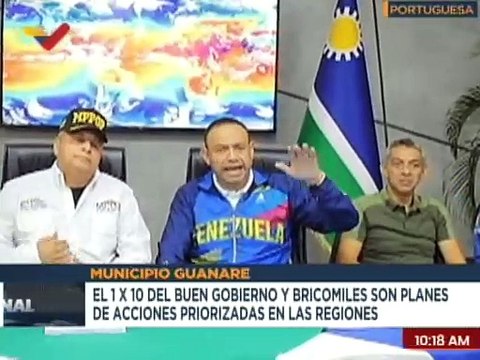 Gobierno del edo. Portuguesa prioriza los planes de Bricomiles y 1 X 10 del Buen Gobierno