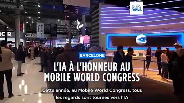 L’intelligence artificielle à l’honneur au Mobile World Congress de Barcelone