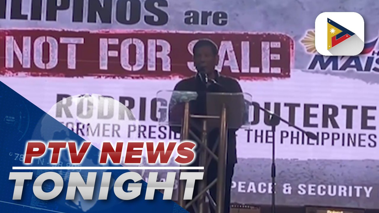 Former Pres. Duterte says he supports economic charter change, PBBM