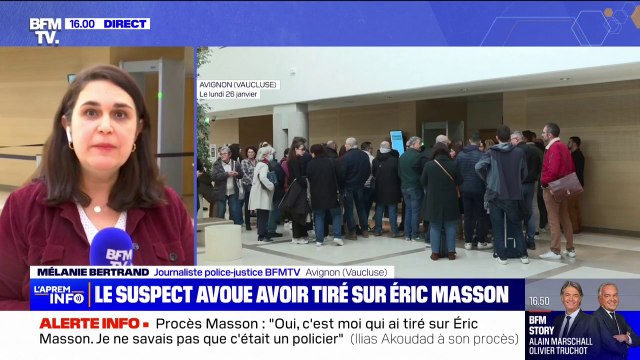 Oui, c'est moi qui ai tiré : le principal suspect, Ilias Akoudad, de la mort du policier Éric Masson passe aux aveux lors de son procès
