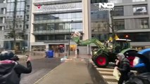 Wütende Landwirte prallen in Brüssel mit der Polizei zusammen