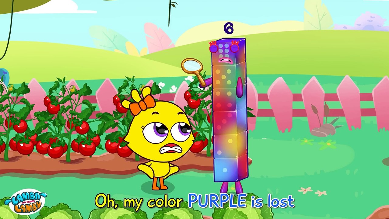 Numberblocks Lost Color ｜ Learn Color For Kids ｜ Lamba Lamby Kids Songs ...