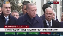 Cumhurbaşkanı Erdoğan, A Haber muhabirini fırçaladı: 'Kendine gel'