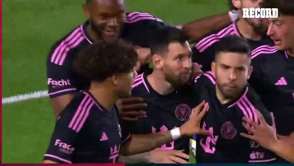 Inter Miami EMPATÓ de ÚLTIMO MINUTO ante LA GALAXY gracias a Lionel Messi