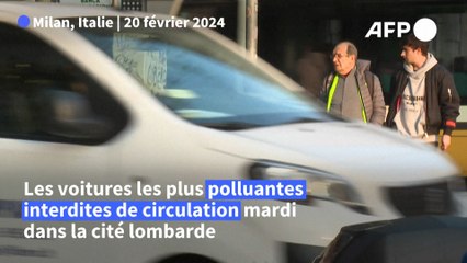 En Italie, Milan aux prises avec le smog et la pollution