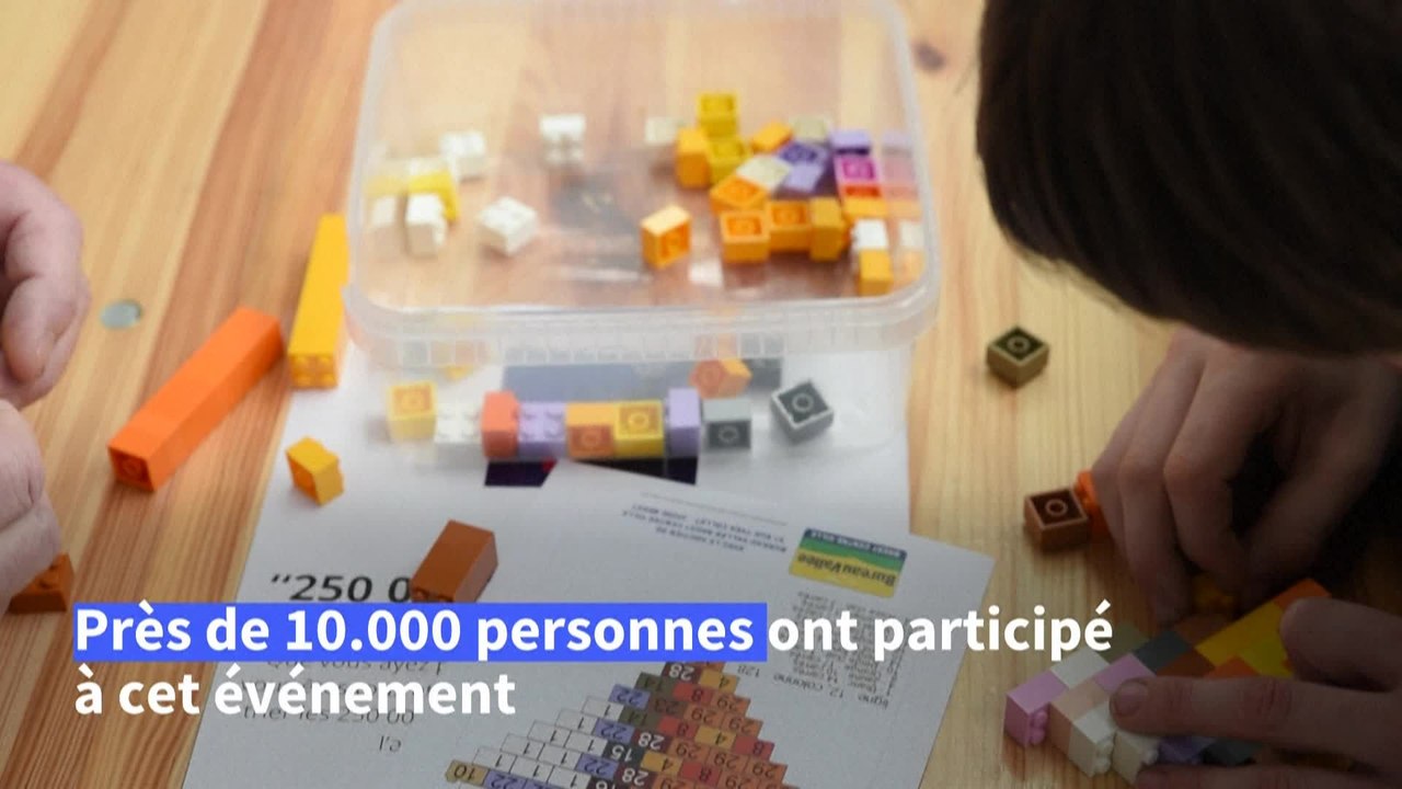 Brest revendique "le plus grand Lego du monde" au Guinness des records