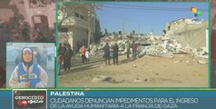 Régimen sionista arrecia ataques contra Gaza y genera crisis generalizada
