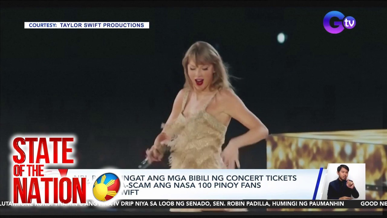 STATE OF THE NATION PART 1 & 2: Sofia Pablo na-scam sa "The Eras Tour" | Palit-pera modus | atbp