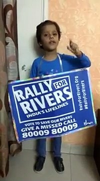 Rally For Rivers - Save Rivers Poem By Radhya Arora
