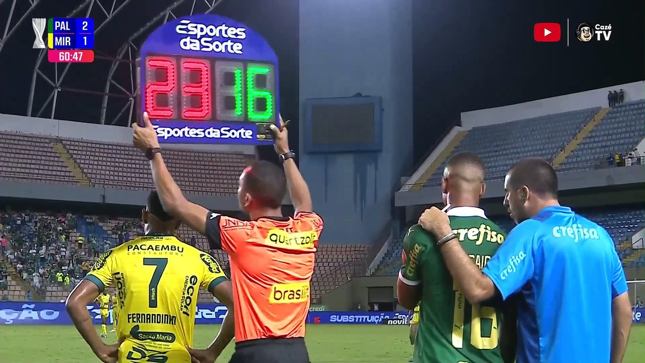 Palmeiras x Mirassol (Campeonato Paulista 2024 10ª rodada) 2° tempo