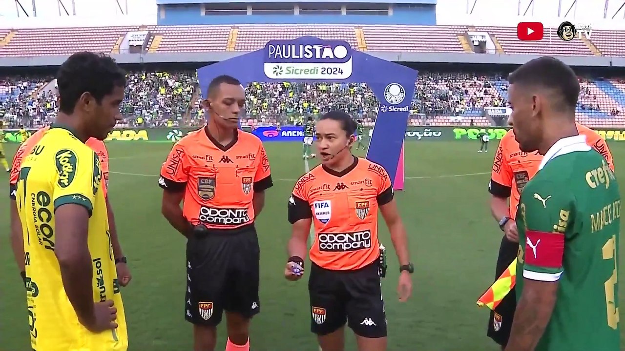 Palmeiras x Mirassol (Campeonato Paulista 2024 10ª rodada) 1° tempo
