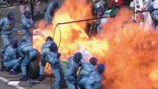 Las paradas en boxes más peligrosas en la historia de la Fórmula 1