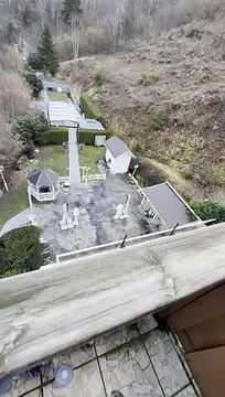 Découverte de la vue sur Brides-Les-Bains au ski