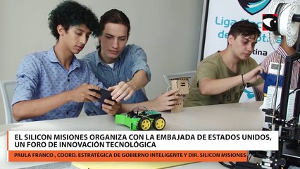 Download Video: Tras un verano sin pausa por distintas capacitaciones, el Silicon Misiones organiza con la Embajada de Estados Unidos, un foro de innovación tecnológica