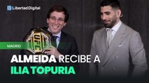 Almeida recibe a Topuria en Madrid