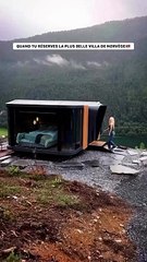 Une villa insolite en pleine nature en Norvège