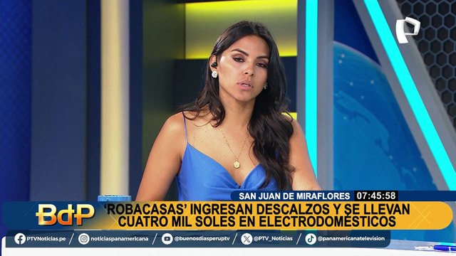 Robacasas en SJM: sujetos descalzos ingresan a vivienda y se llevan S/4000 en electrodomésticos