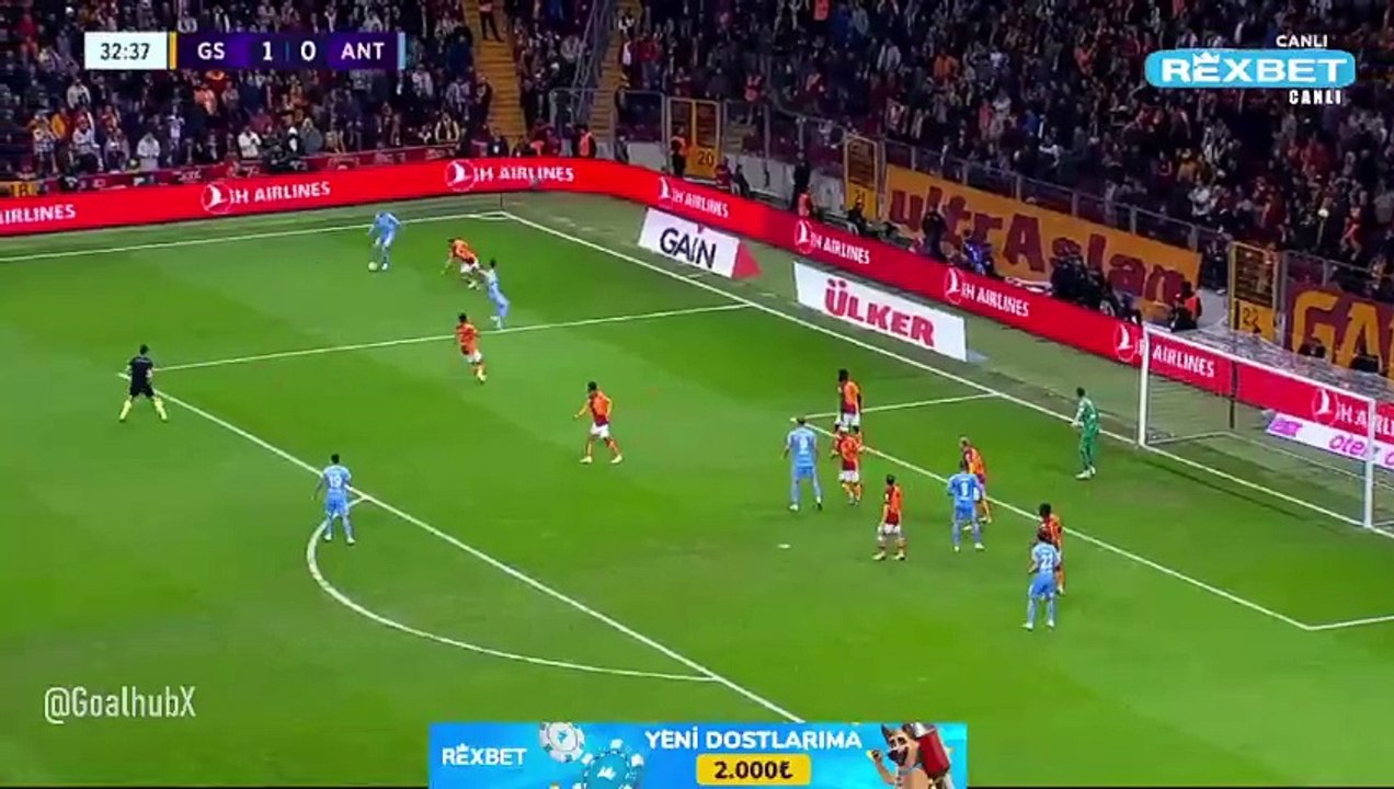 Van De Streek Goal Galatasaray vs Antalyaspor 1-1 2024