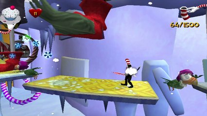Dr. Seuss' The Cat in the Hat PS2 - Watch out the robotic grinch foot.
