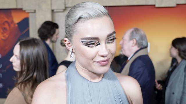 Florence Pugh Talks Working With Timothée Chalamet Again & Filming Marvel's 'Thunderbolts' | THR Video