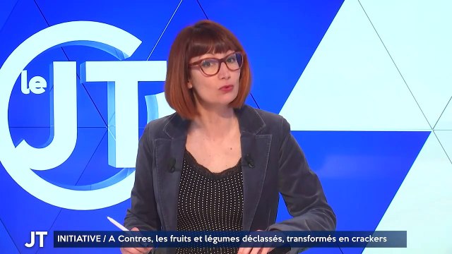 INITIATIVE / A Contres, les fruits et légumes déclassés, transformés en crackers