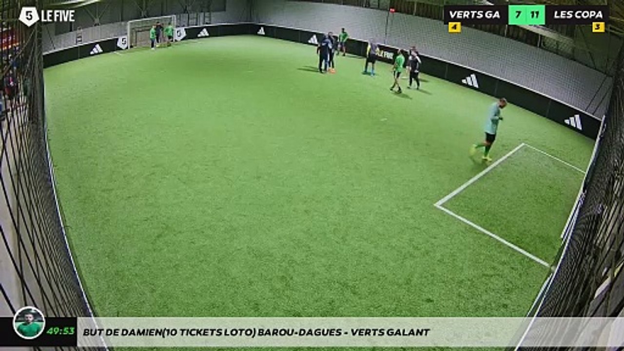 But de Damien(10 tickets LOTO) Barou-dagues - VERTS GALANT