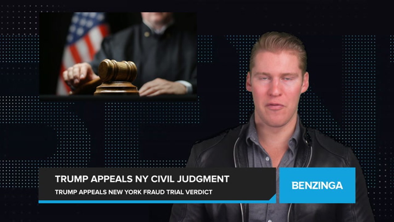 Trump Files Notice of Appeal Against New York C...